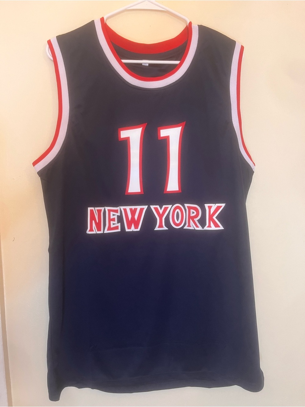 embroidered brunson new york basketball jersey